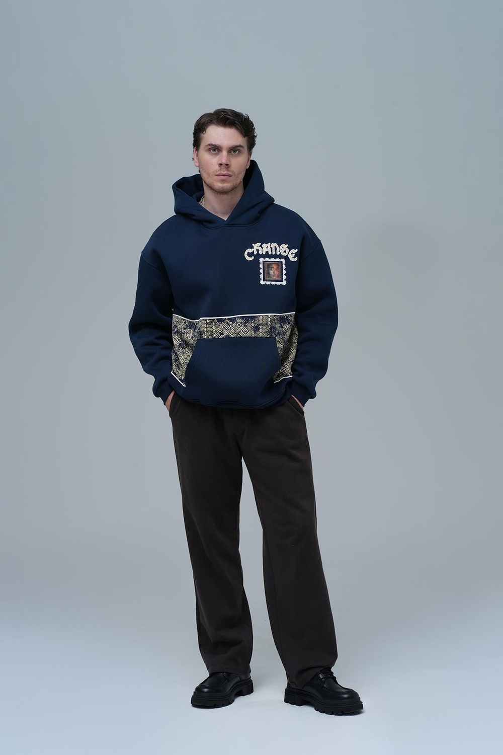 Change Oversized Sweatshirt Indigo