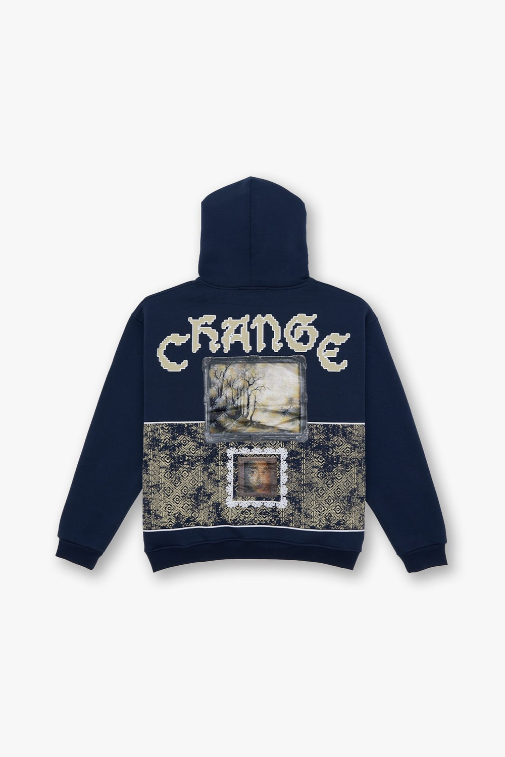 Change Oversized Sweatshirt Indigo