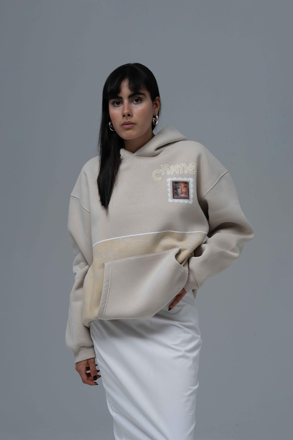 Change Oversized Sweatshirt Stone