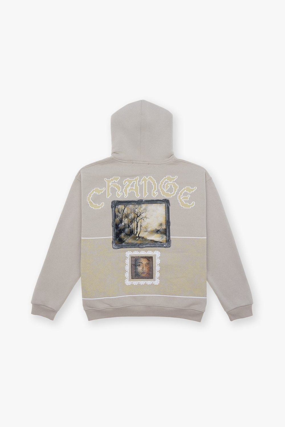 Change Oversized Sweatshirt Stone