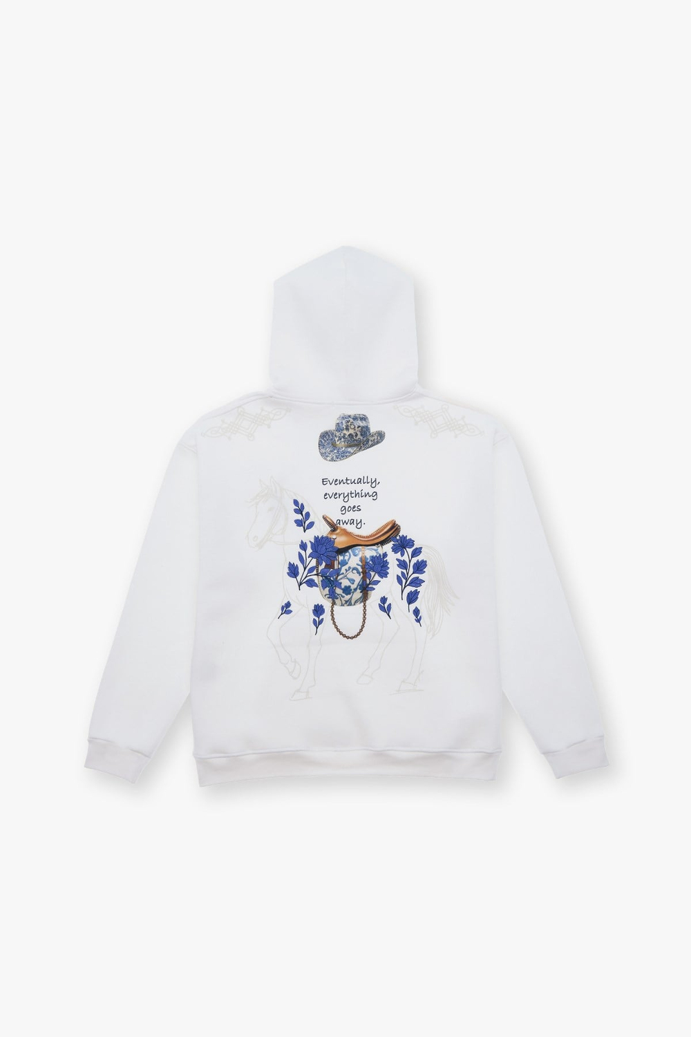 Design Story Fading Echoes Oversized Sweatshirt Off White