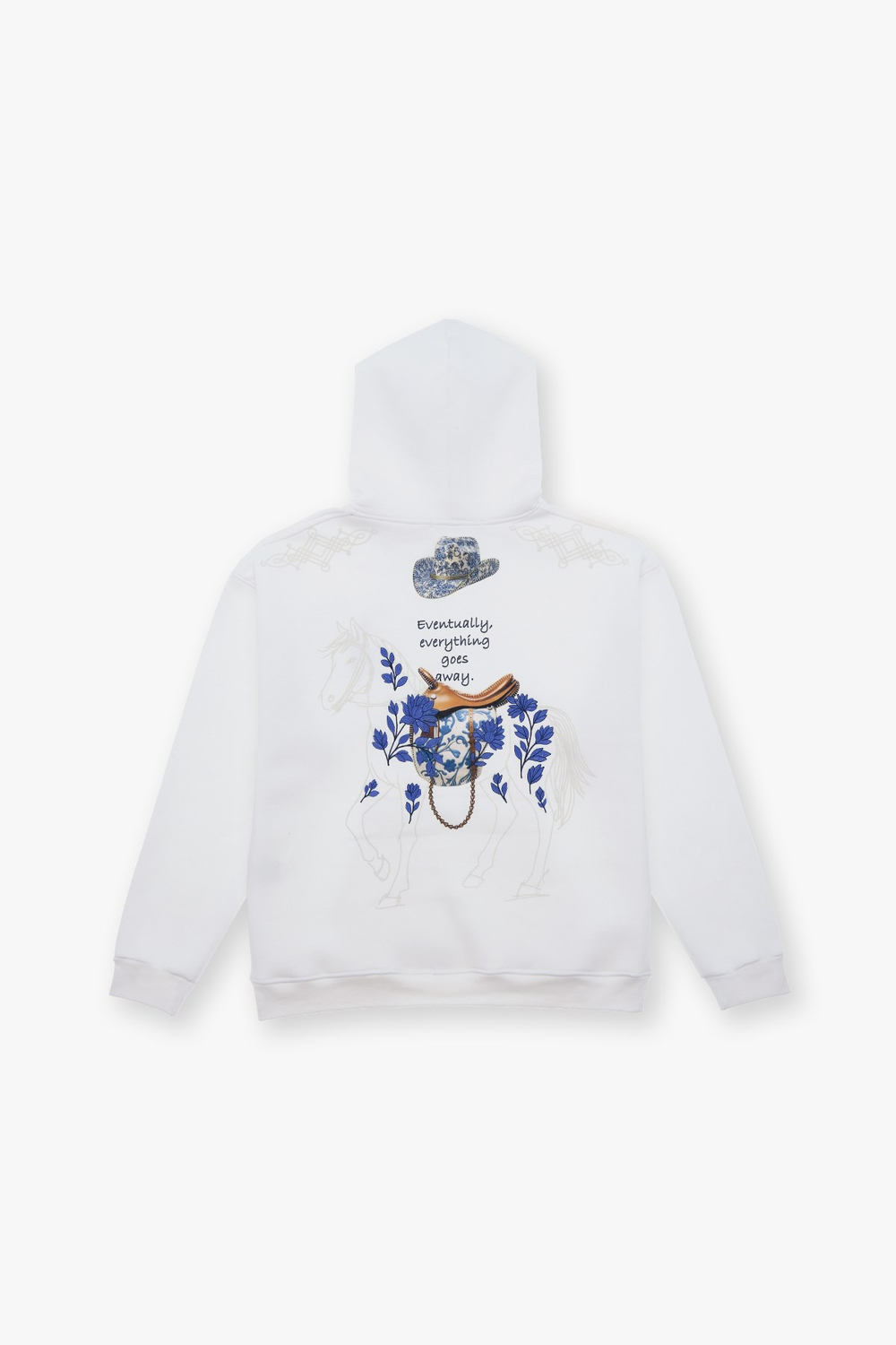 Design Story Fading Echoes Oversized Sweatshirt Off White