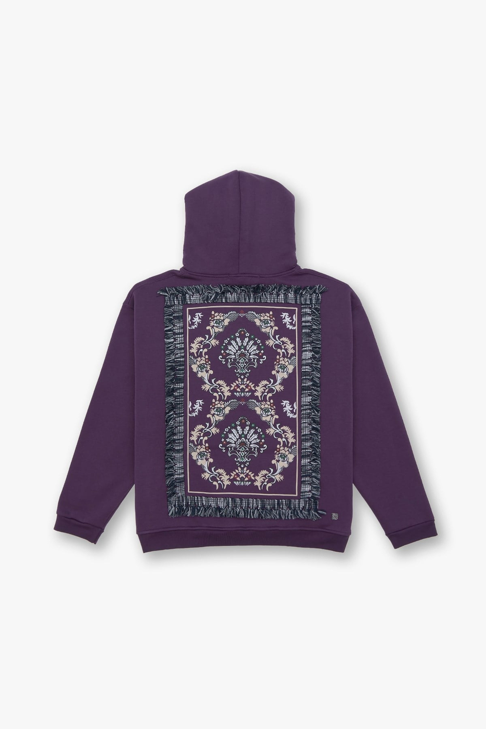 Echoes of Roots Oversize Sweatshirt Erkek Mor