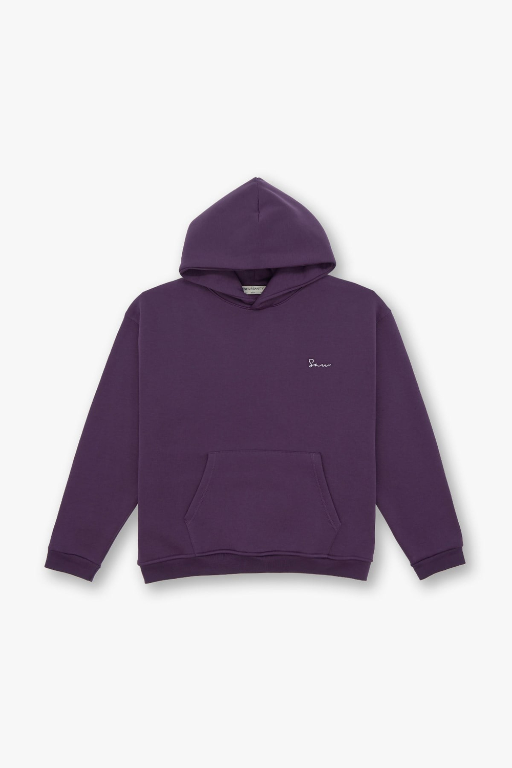Echoes of Roots Oversize Sweatshirt Erkek Mor