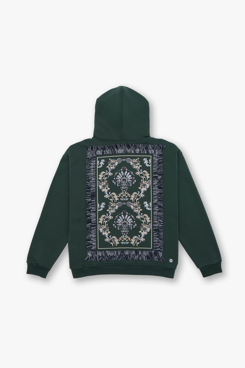 Echoes Of Roots Oversized Sweatshirt Green