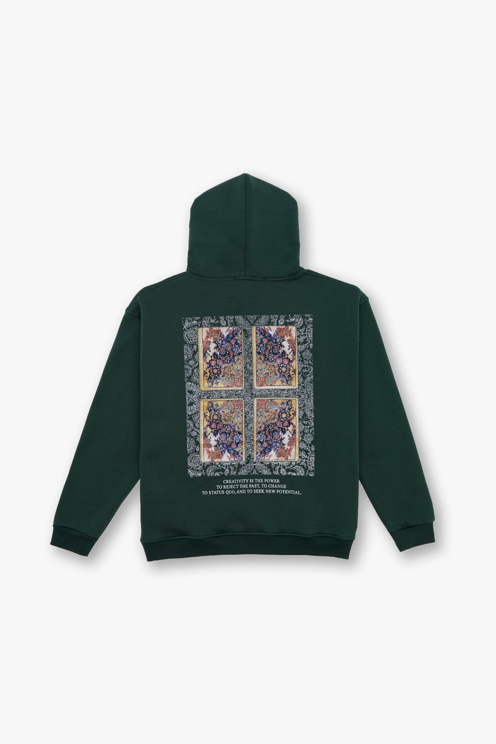 Endless Metamorphosis Oversized Sweatshirt Green