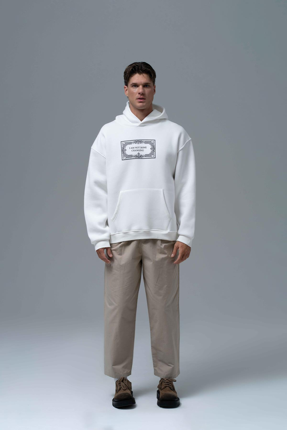 Endless Metamorphosis Oversized Sweatshirt Off White