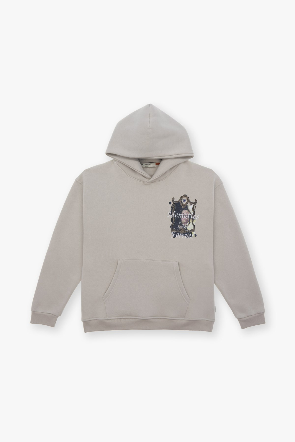 Eternal Frame Oversize Sweatshirt Erkek Stone