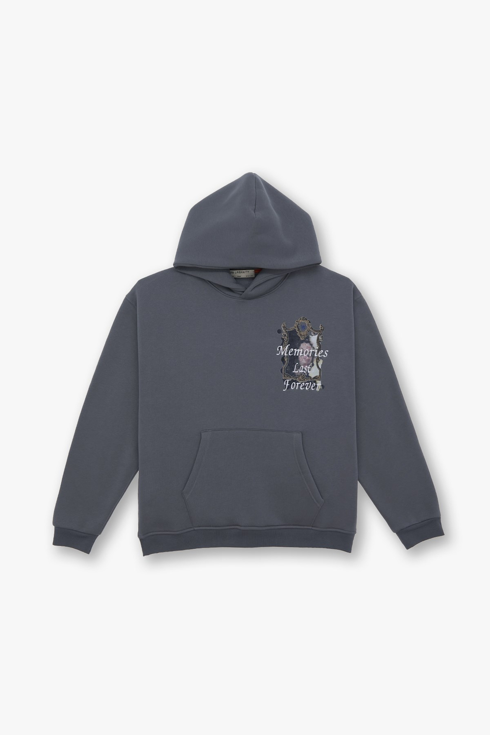 Eternal Frame Oversize Sweatshirt Erkek Füme