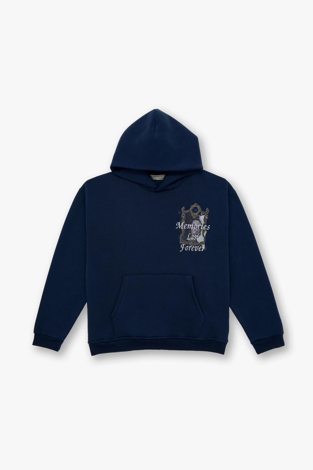 Eternal Frame Oversize Sweatshirt Kadın İndigo