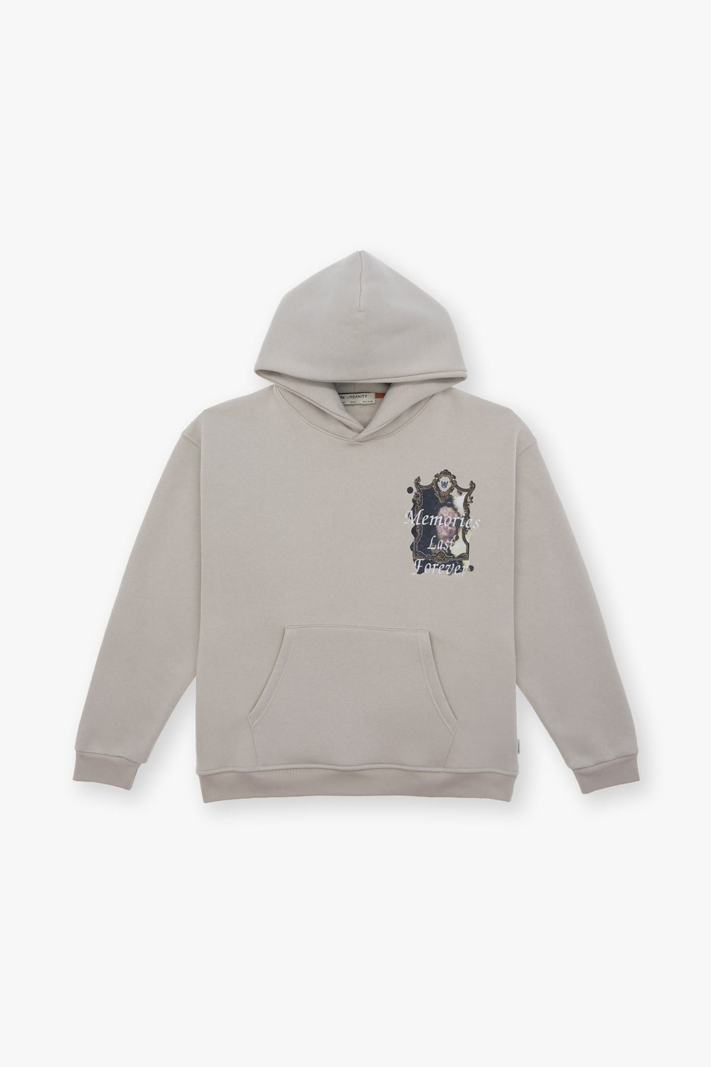 Eternal Frame Oversize Sweatshirt Kadın Stone