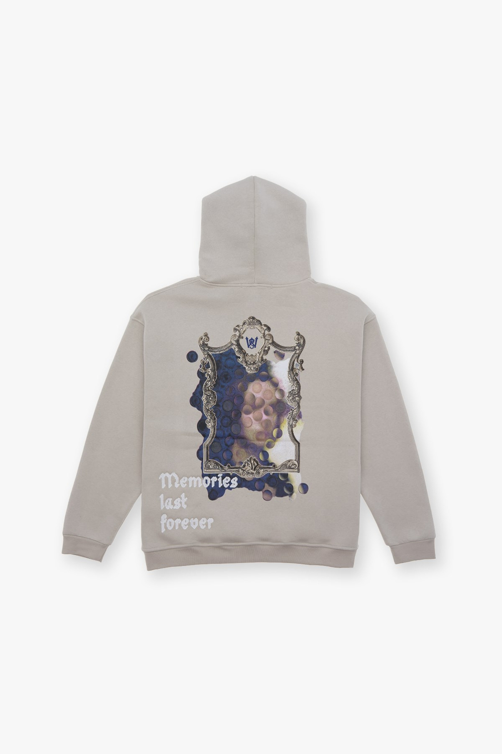 Eternal Frame Oversize Sweatshirt Kadın Stone