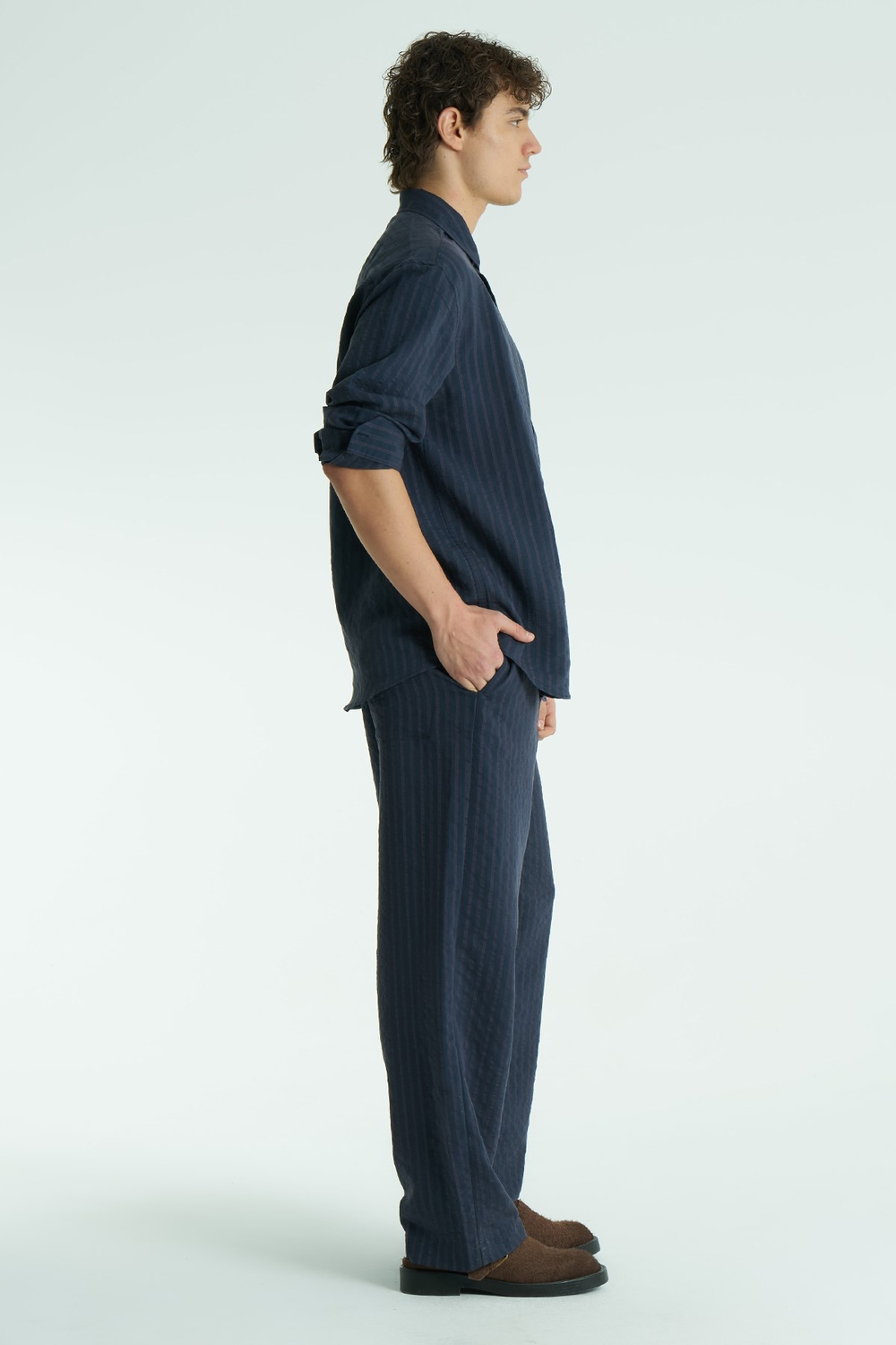 Form Line Relaxed Fit Erkek Pantolon Lacivert