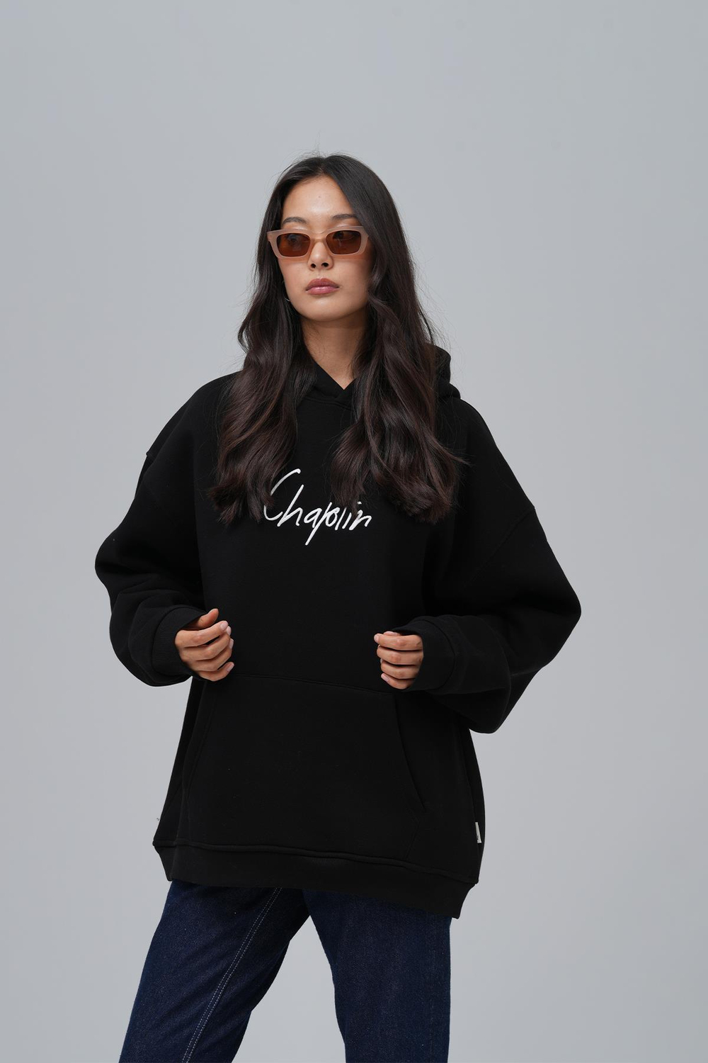 Frames Of Laughter Oversized Sweatshirt Black