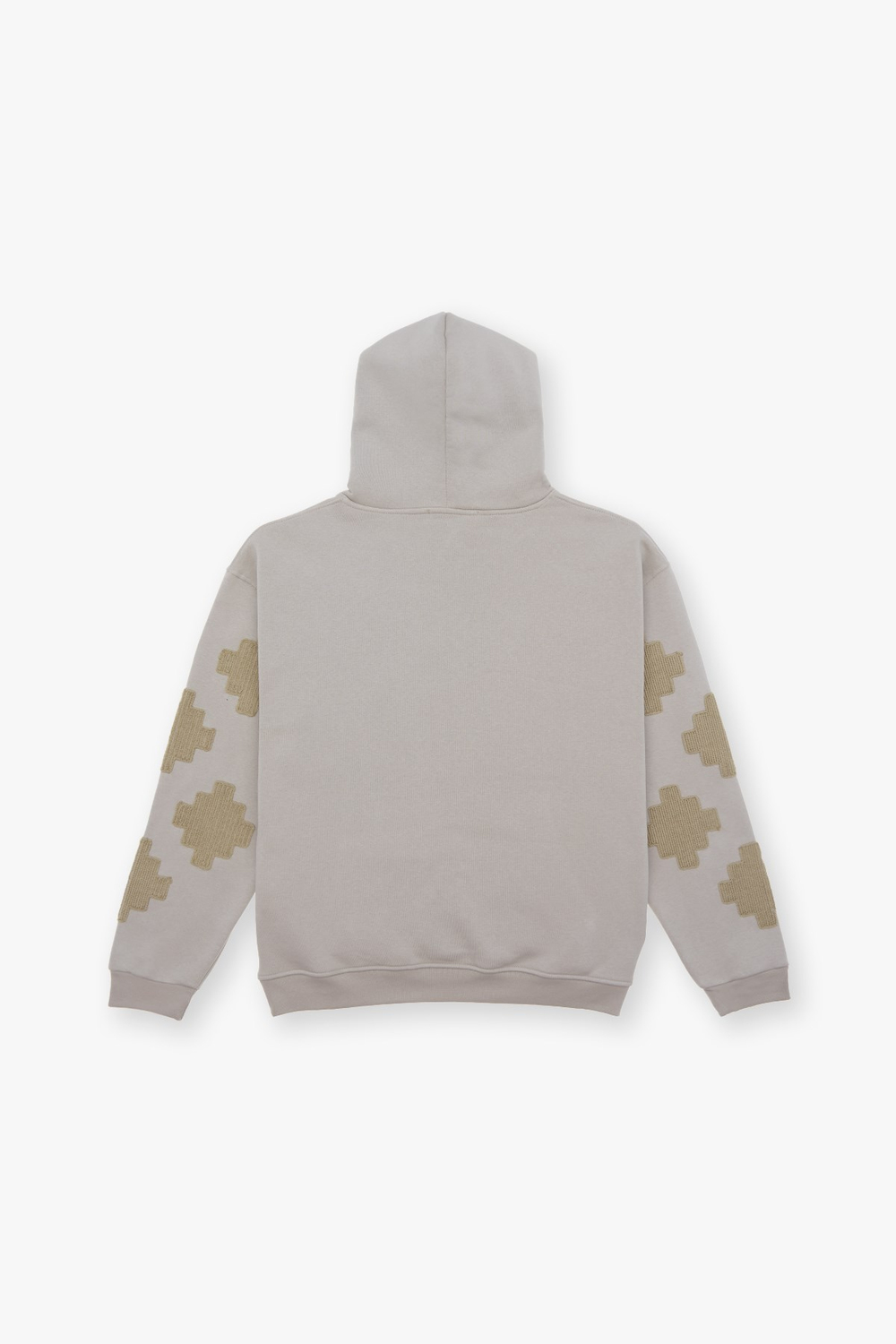 Heritage Geometry Oversized Sweatshirt Stone