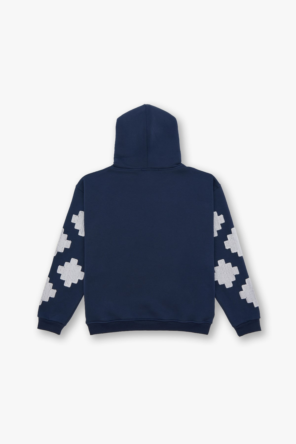 Heritage Geometry Oversize Sweatshirt Erkek İndigo