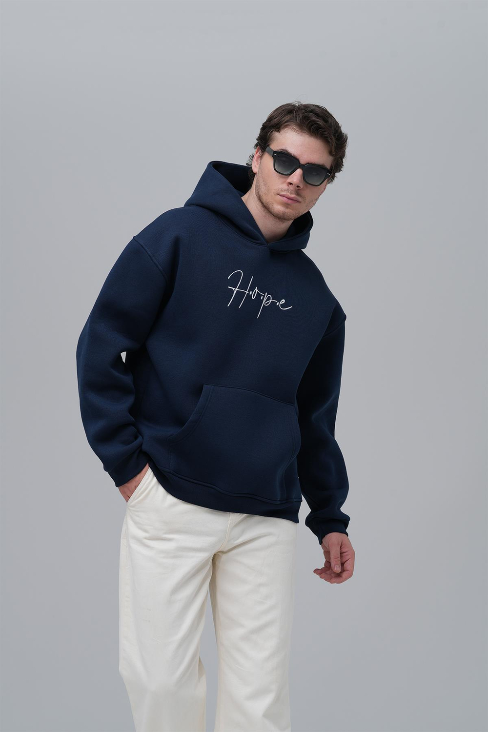 Hope Oversized Sweatshirt Indigo