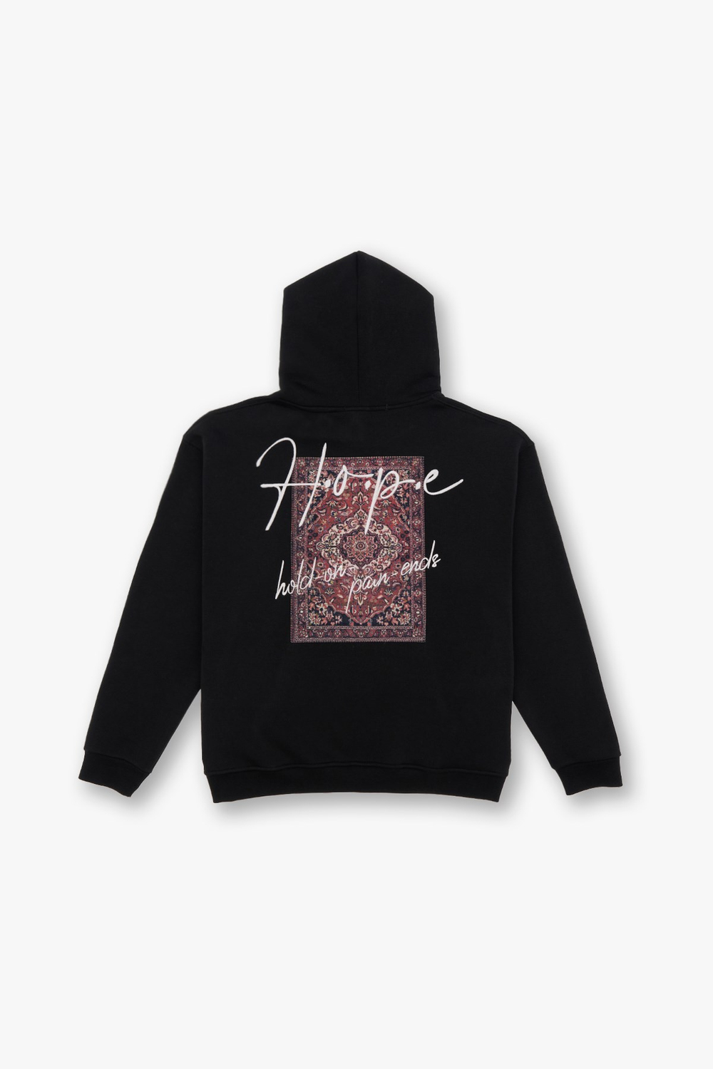 Hope Oversize Sweatshirt Kadın Siyah