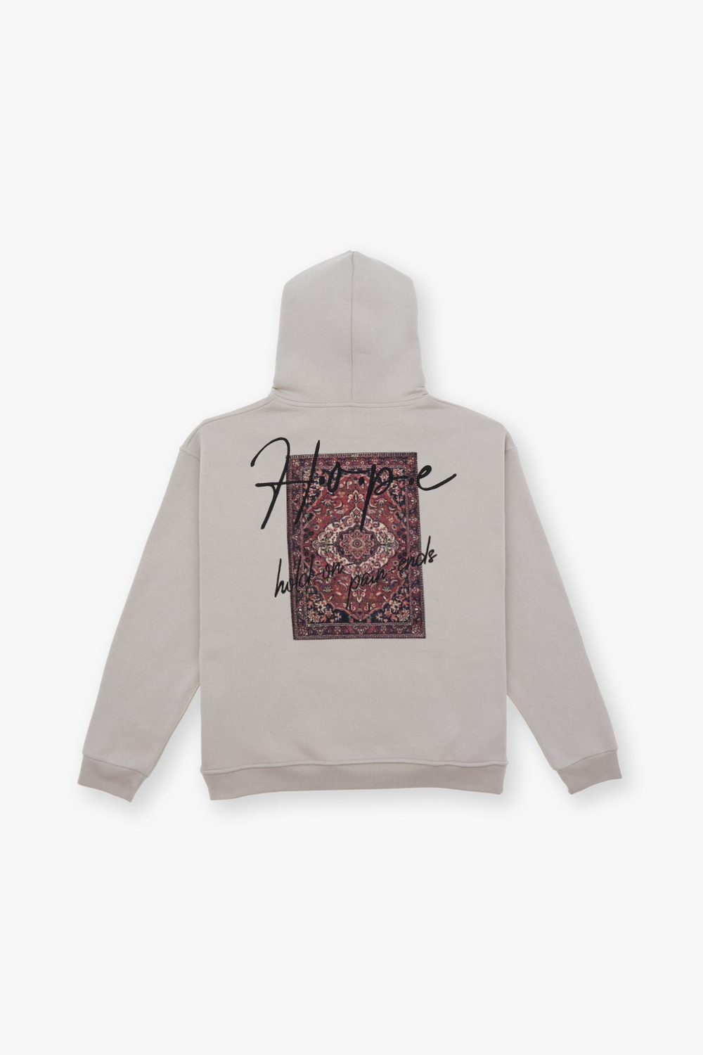 Hope Oversize Sweatshirt Kadın Stone