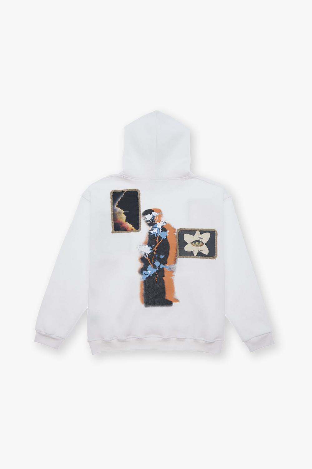 Layers Of Awakening Oversized Sweatshirt Off White
