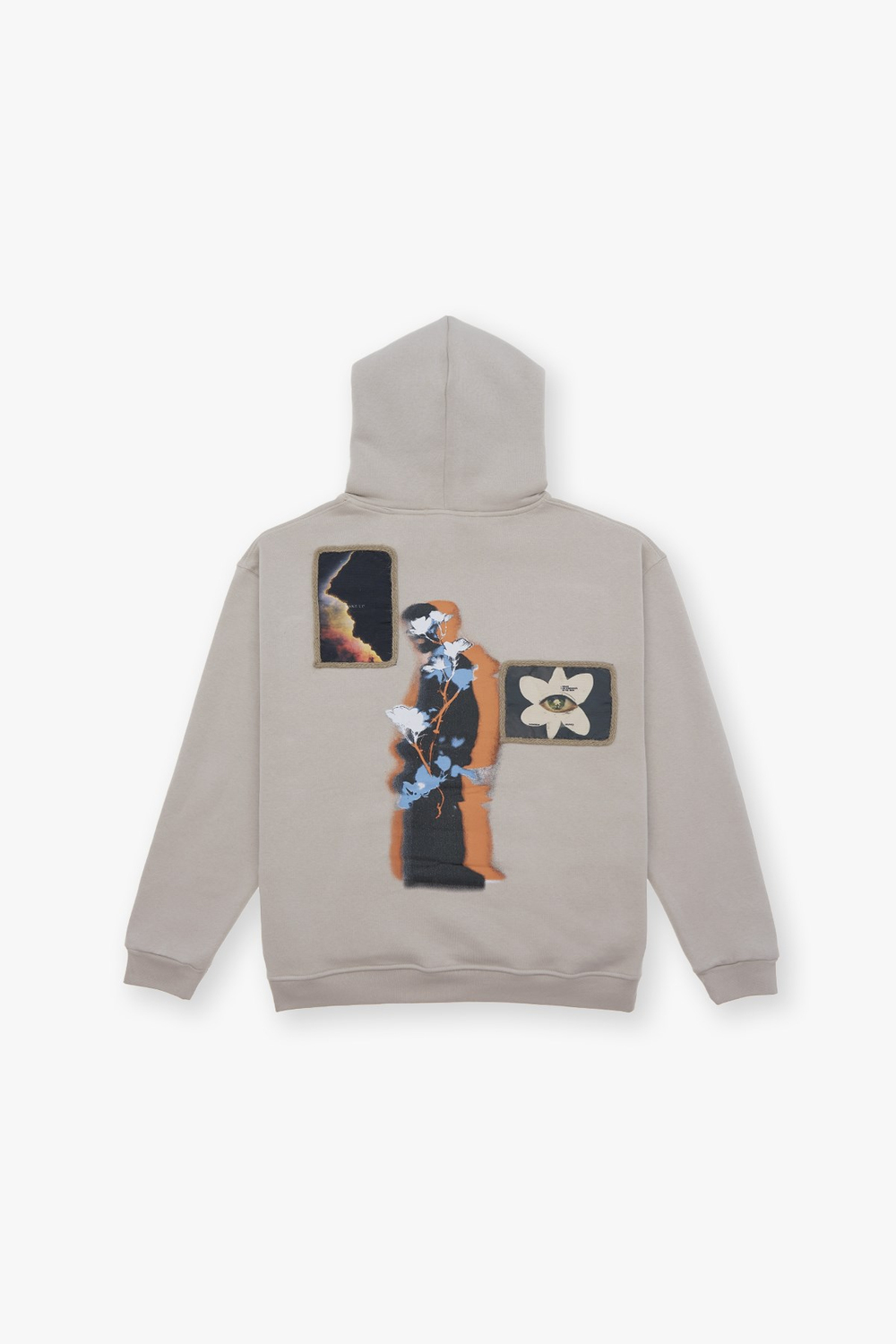 Layers Of Awakening Oversized Sweatshirt Stone