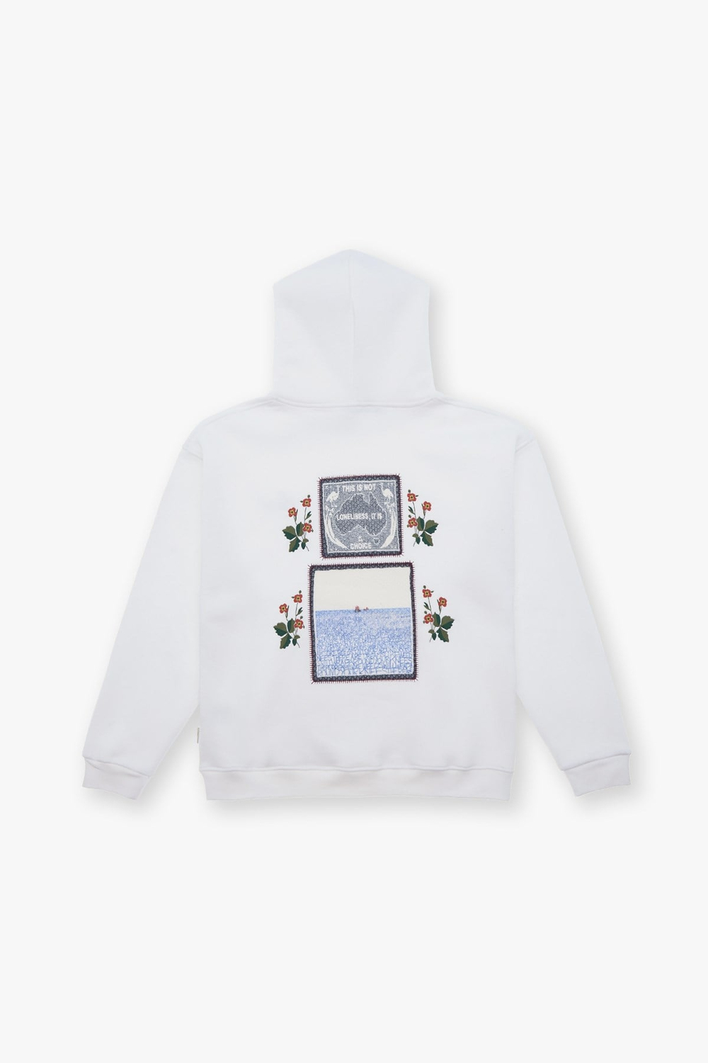 Loneliness Is A Choice Oversized Sweatshirt Off White