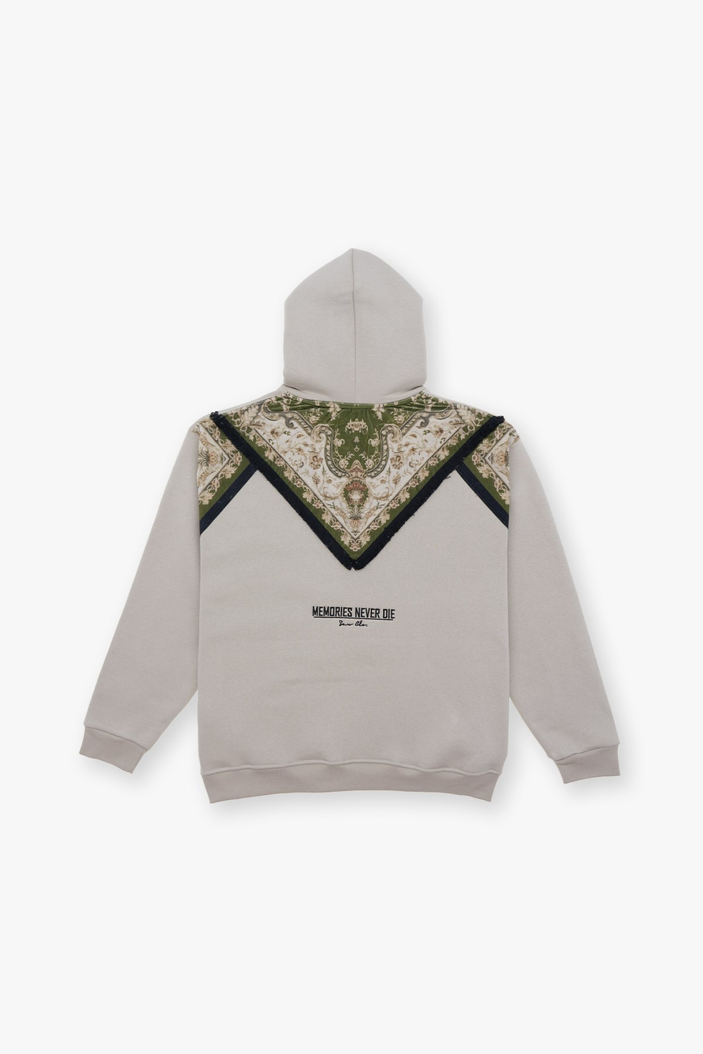 Memories Never Die Oversize Sweatshirt Kadın Stone
