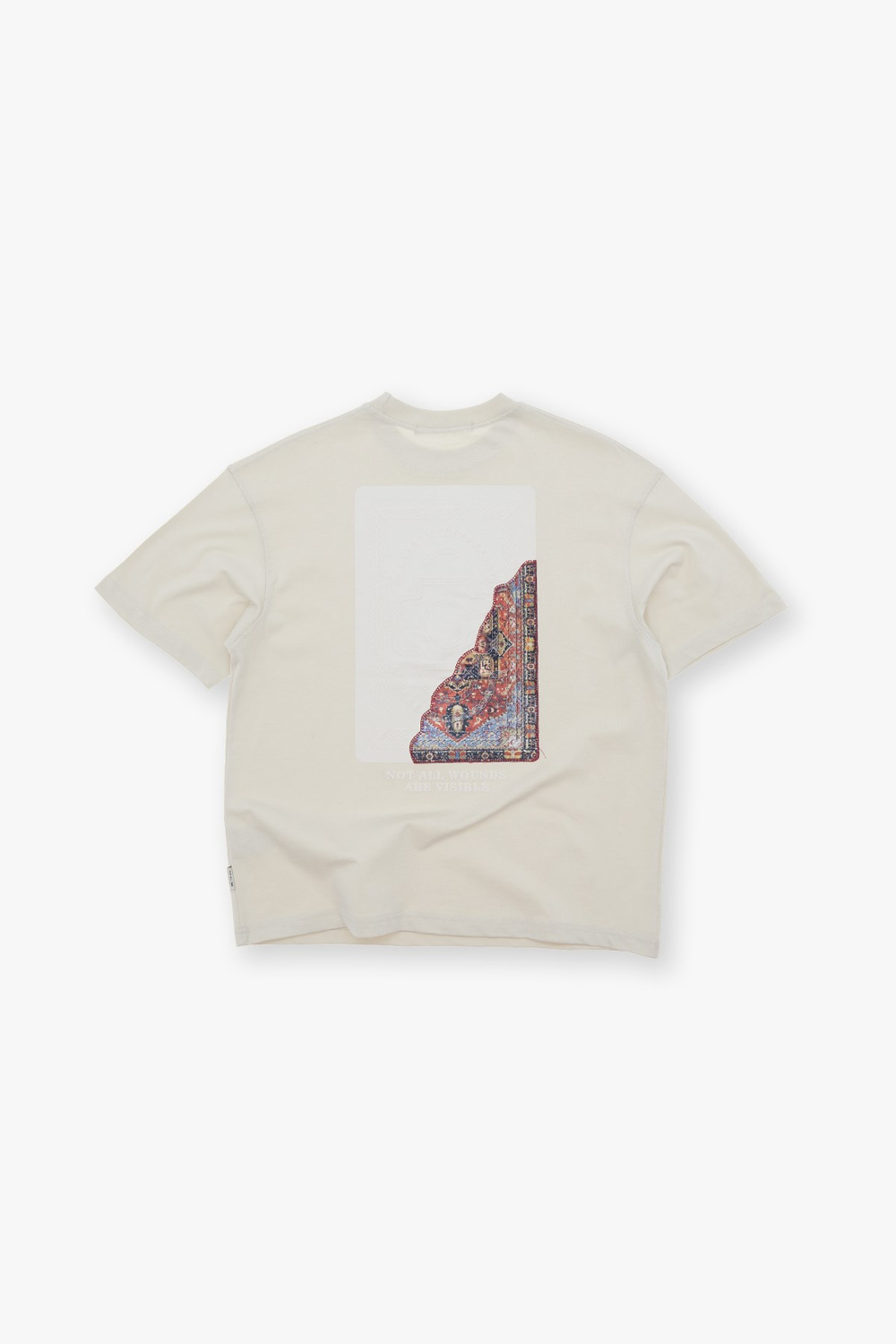 Not All Wounds Are Visible Oversized T-Shirt Stone
