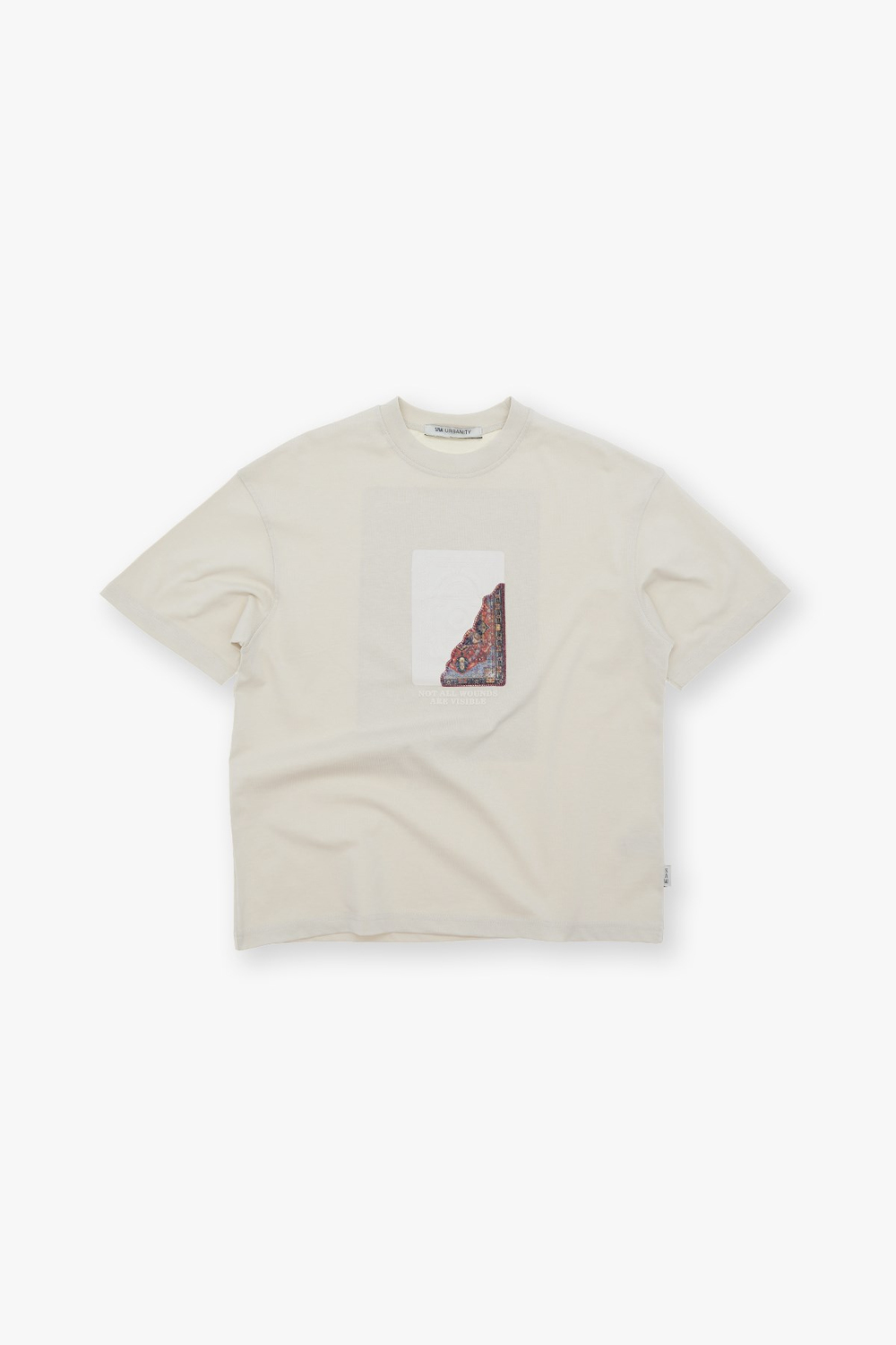 Not All Wounds Are Visible Oversized T-Shirt Stone