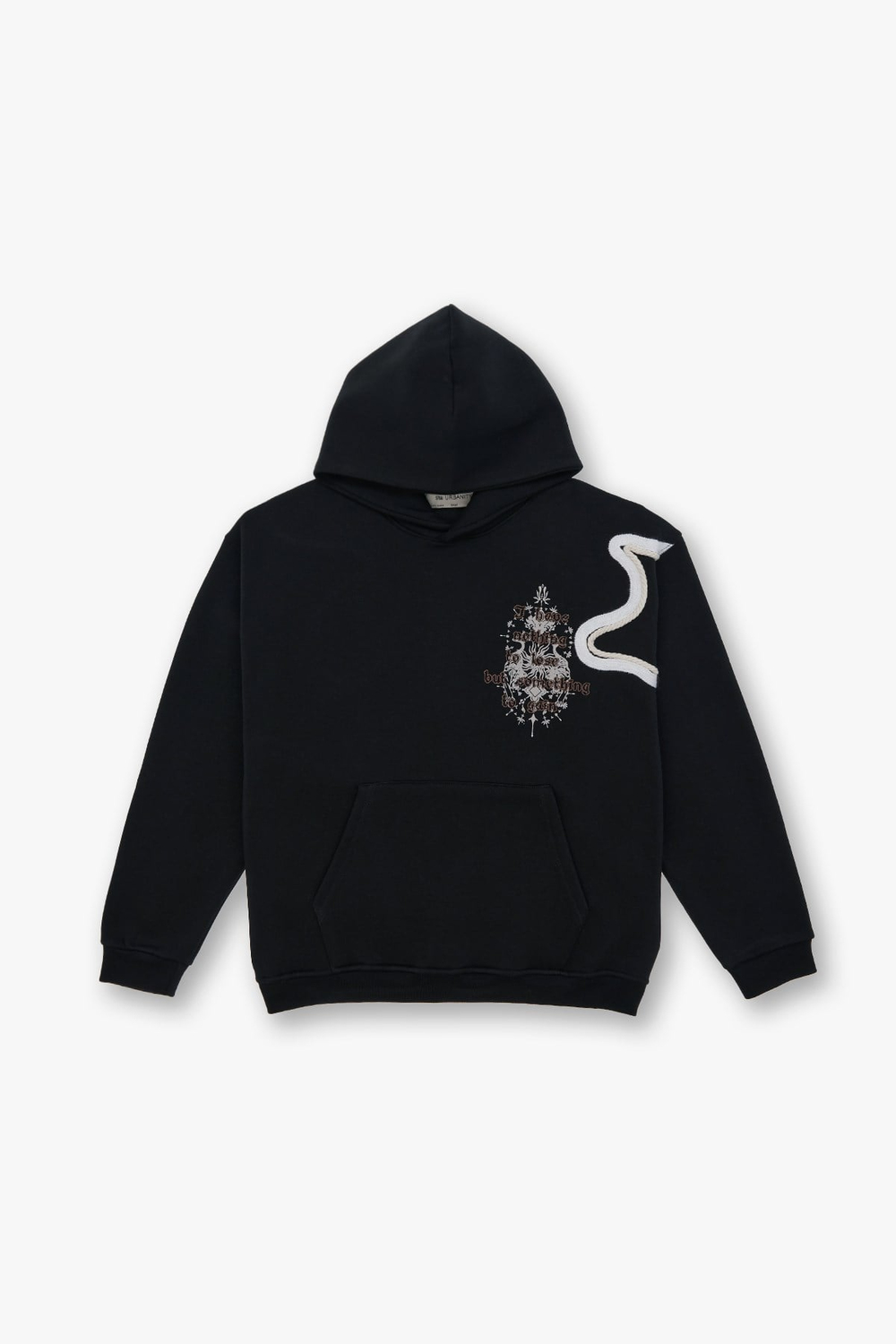 Nothing to Lose Oversize Sweatshirt Erkek Siyah