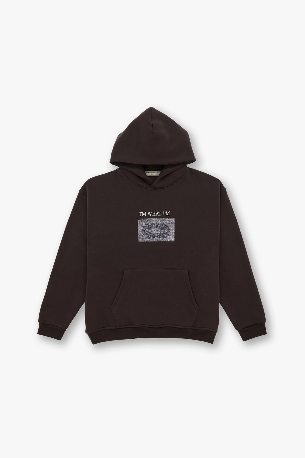 Now Manifesto Oversized Sweatshirt Brown