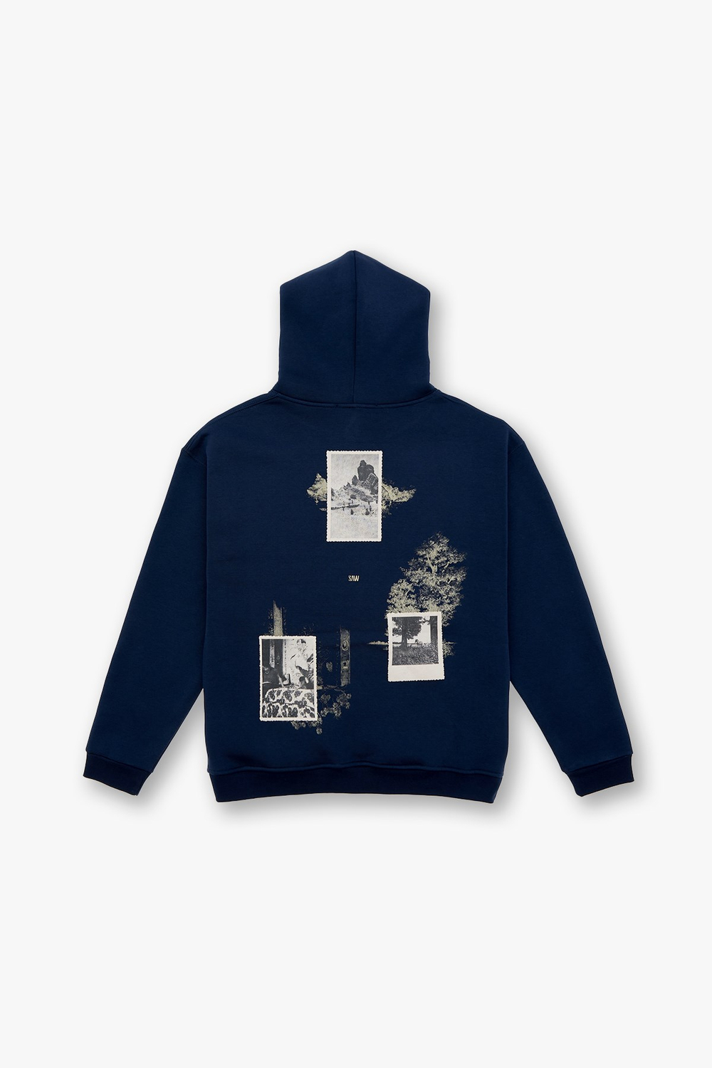 Portrait of a Generation Oversize Sweatshirt Kadın İndigo