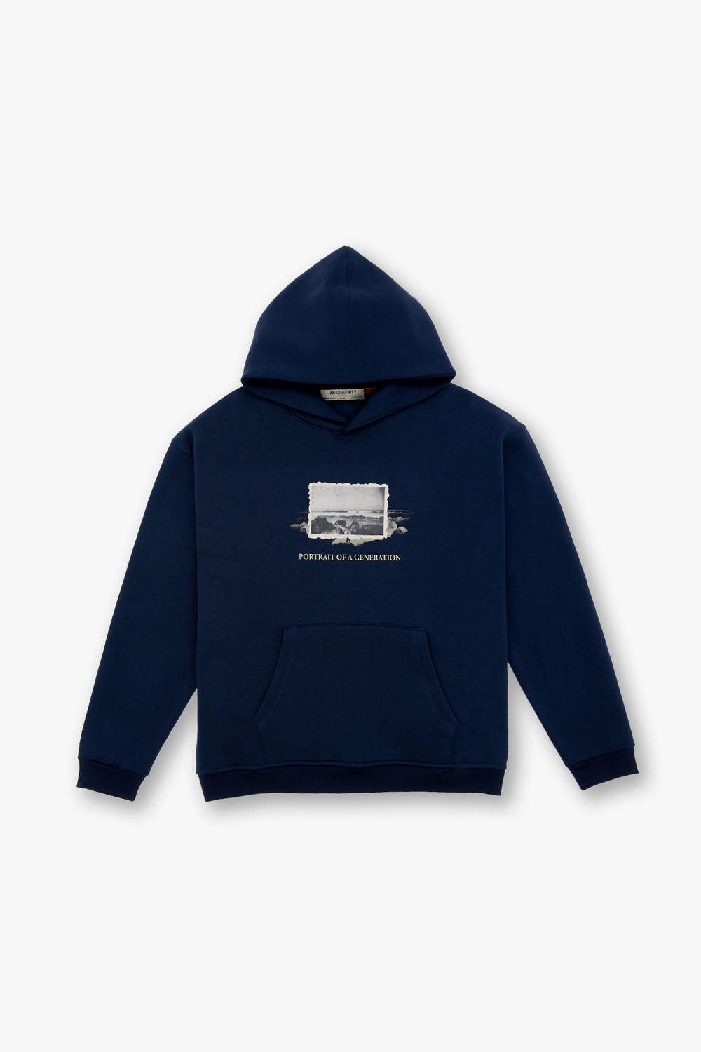Portrait of a Generation Oversize Sweatshirt Kadın İndigo