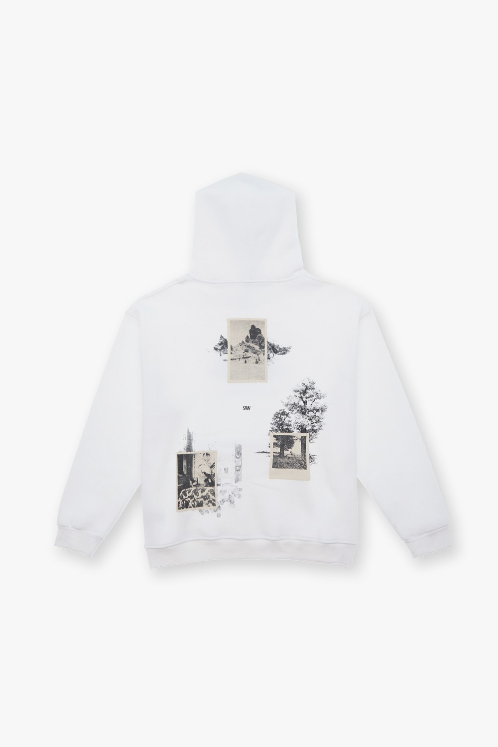 Portrait Of A Generation Oversized Sweatshirt Off White