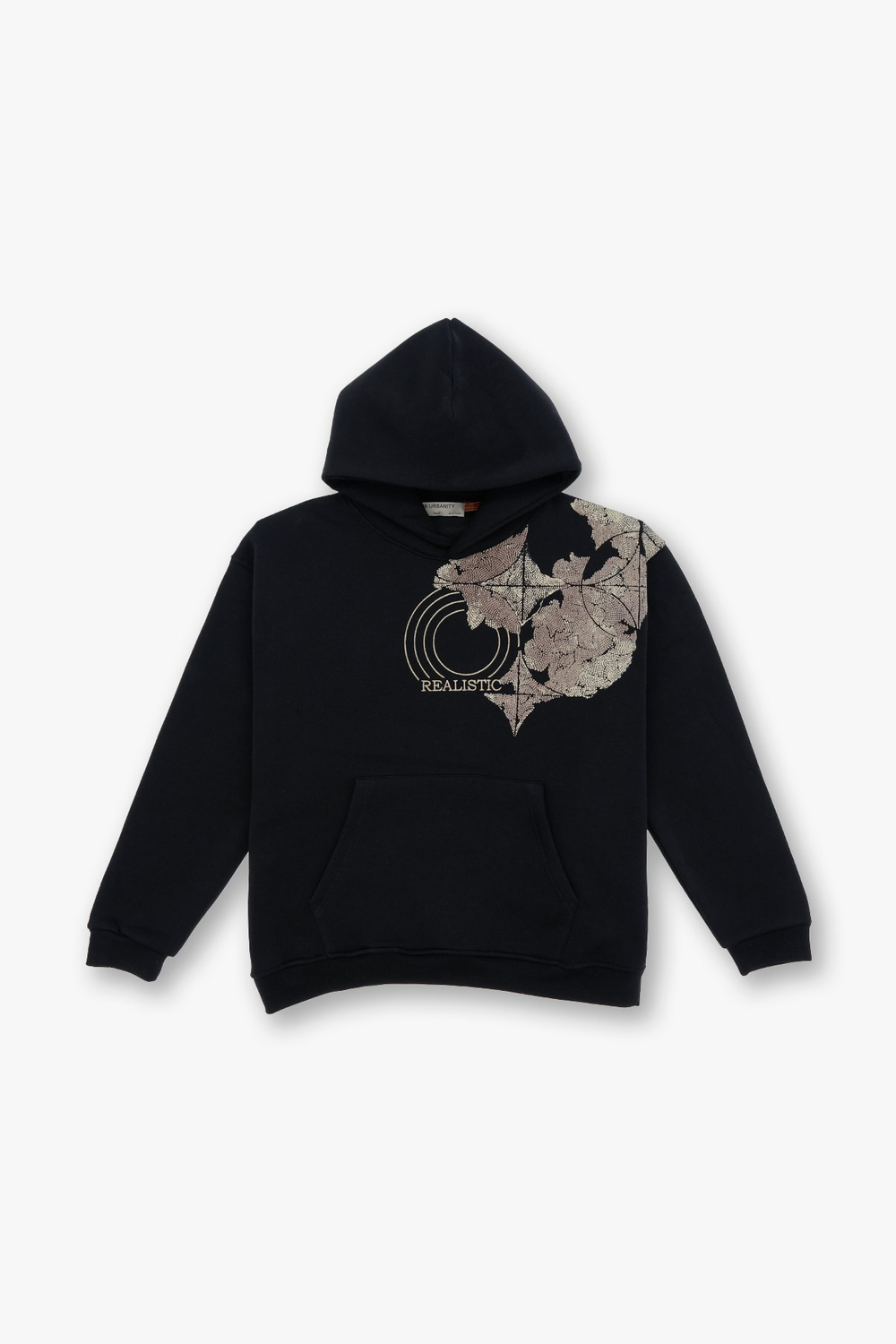 Realistic Oversize Sweatshirt Kadın Siyah