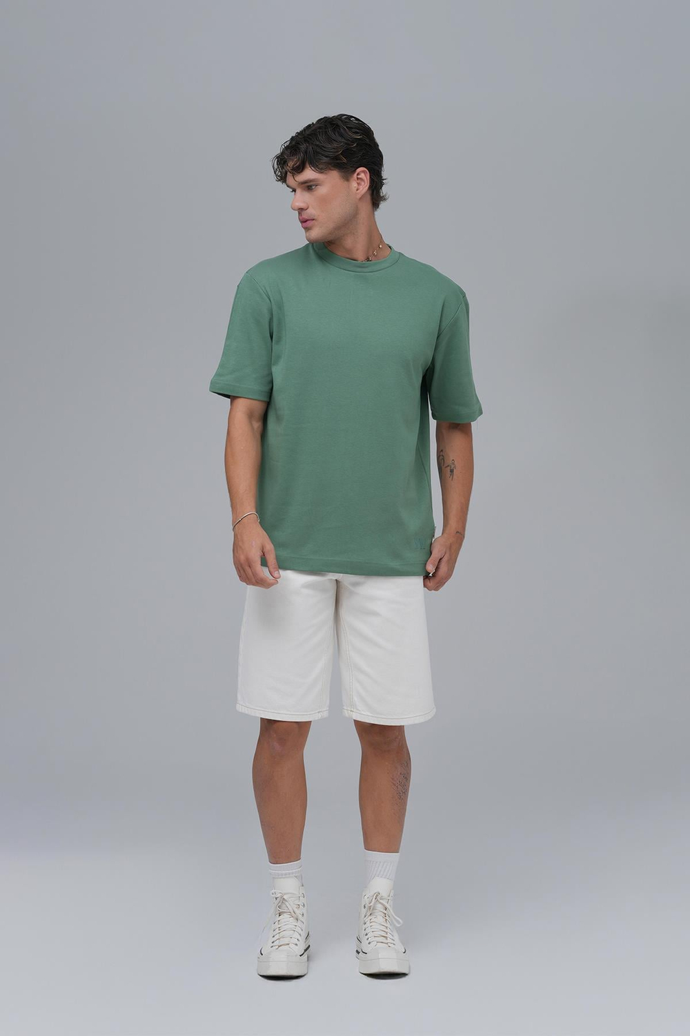 SAW Club Basic Regular Fit T-Shirt Green