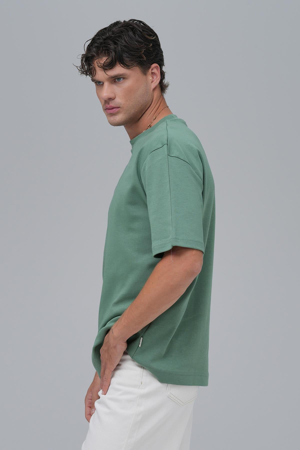 SAW Club Basic Regular Fit T-Shirt Green