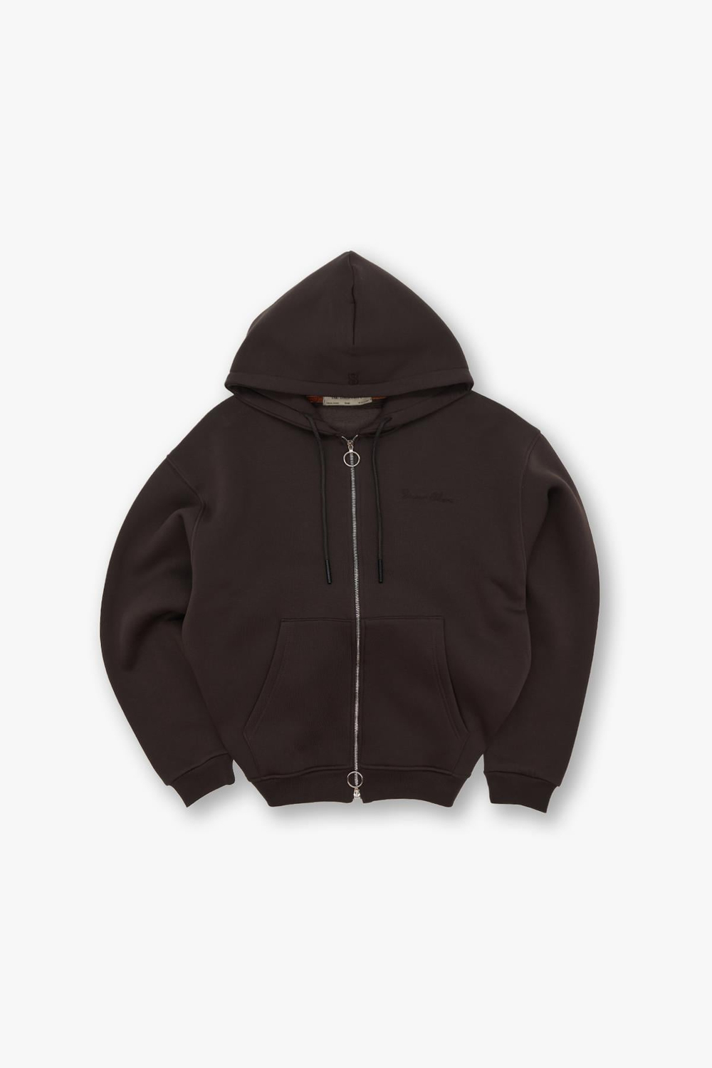 SAW Club Fermuarlı Sweatshirt Erkek Kahverengi