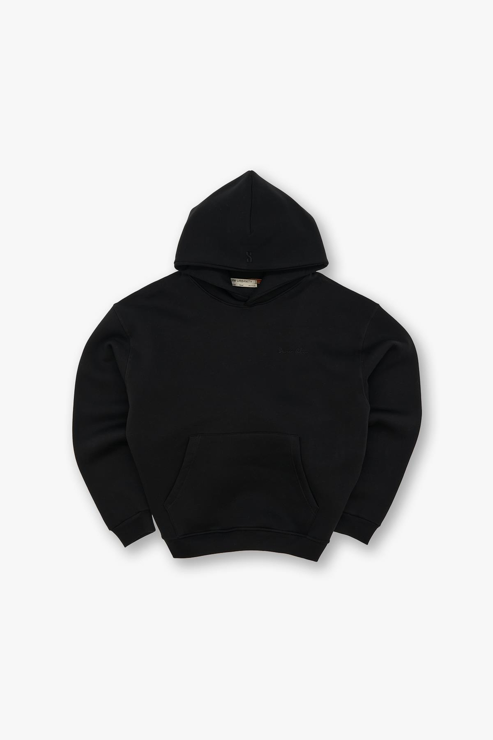 SAW Club Oversize Sweatshirt Erkek Siyah