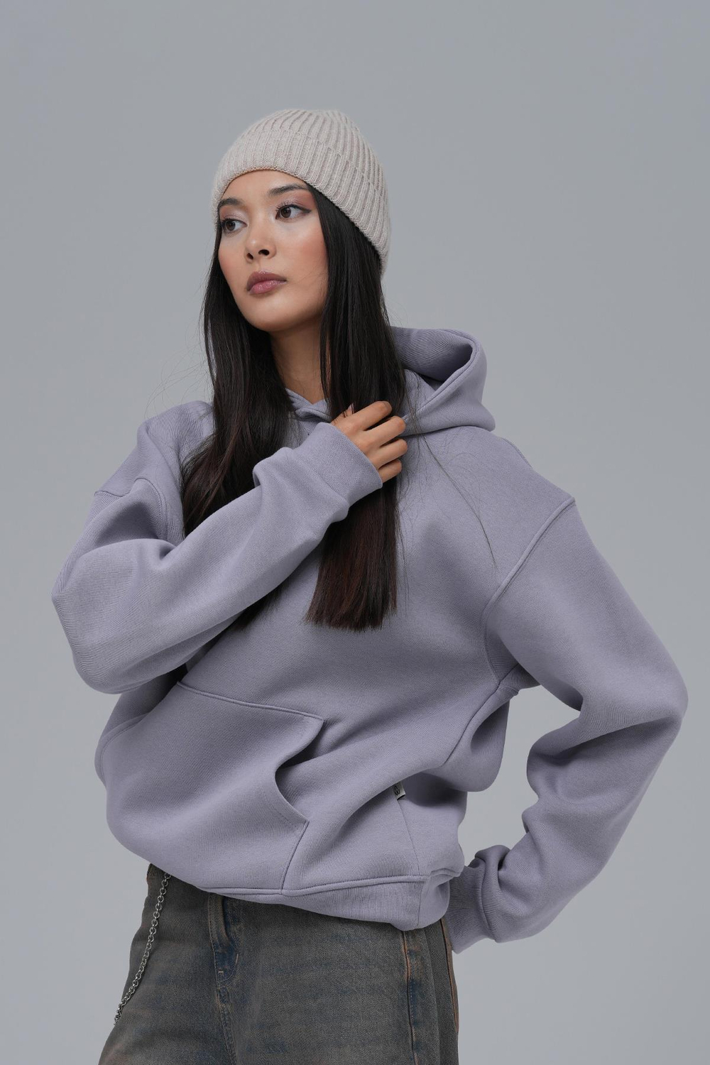 SAW Club Oversized Sweatshirt Gray