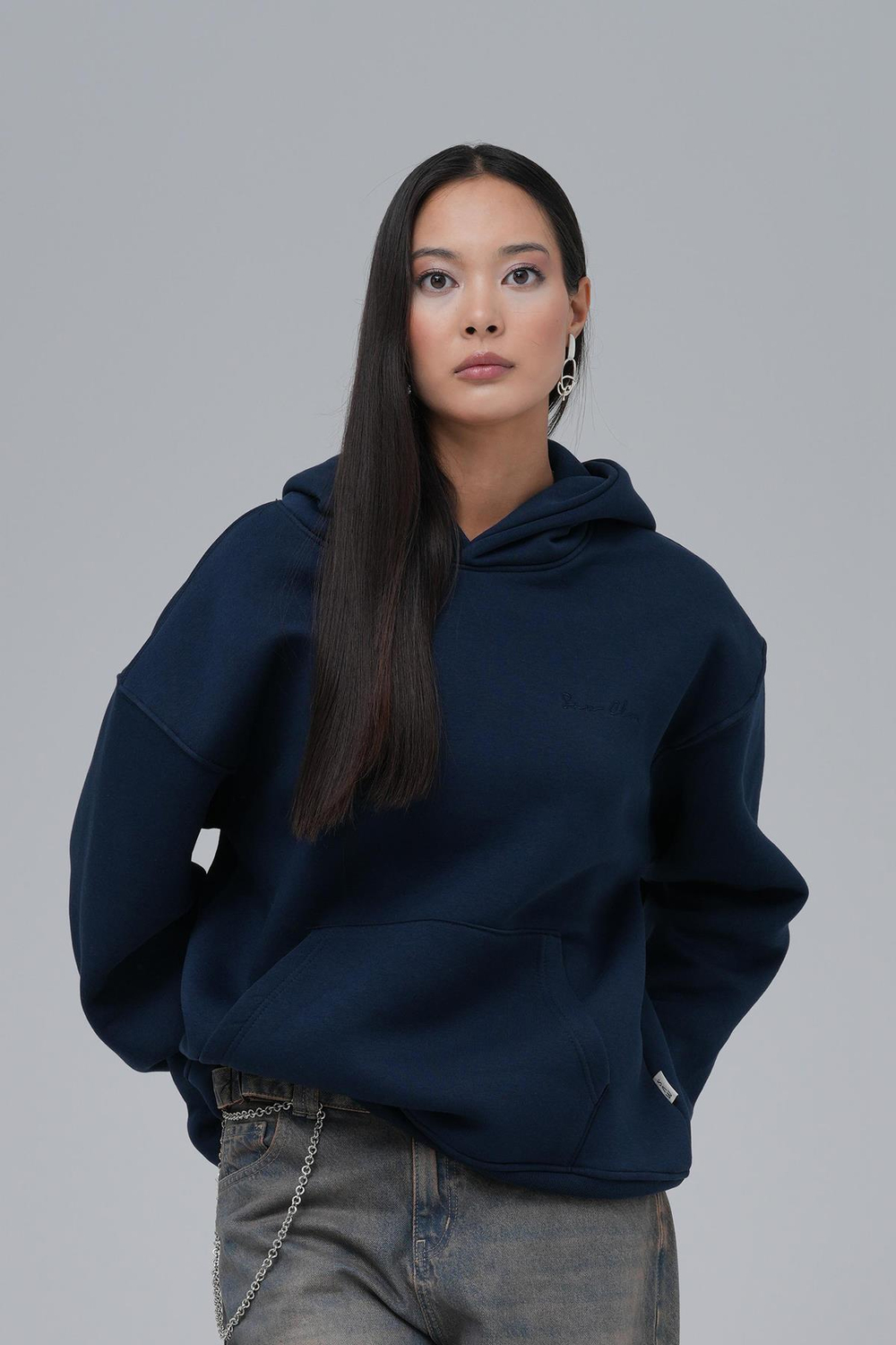 SAW Club Oversized Sweatshirt Indigo