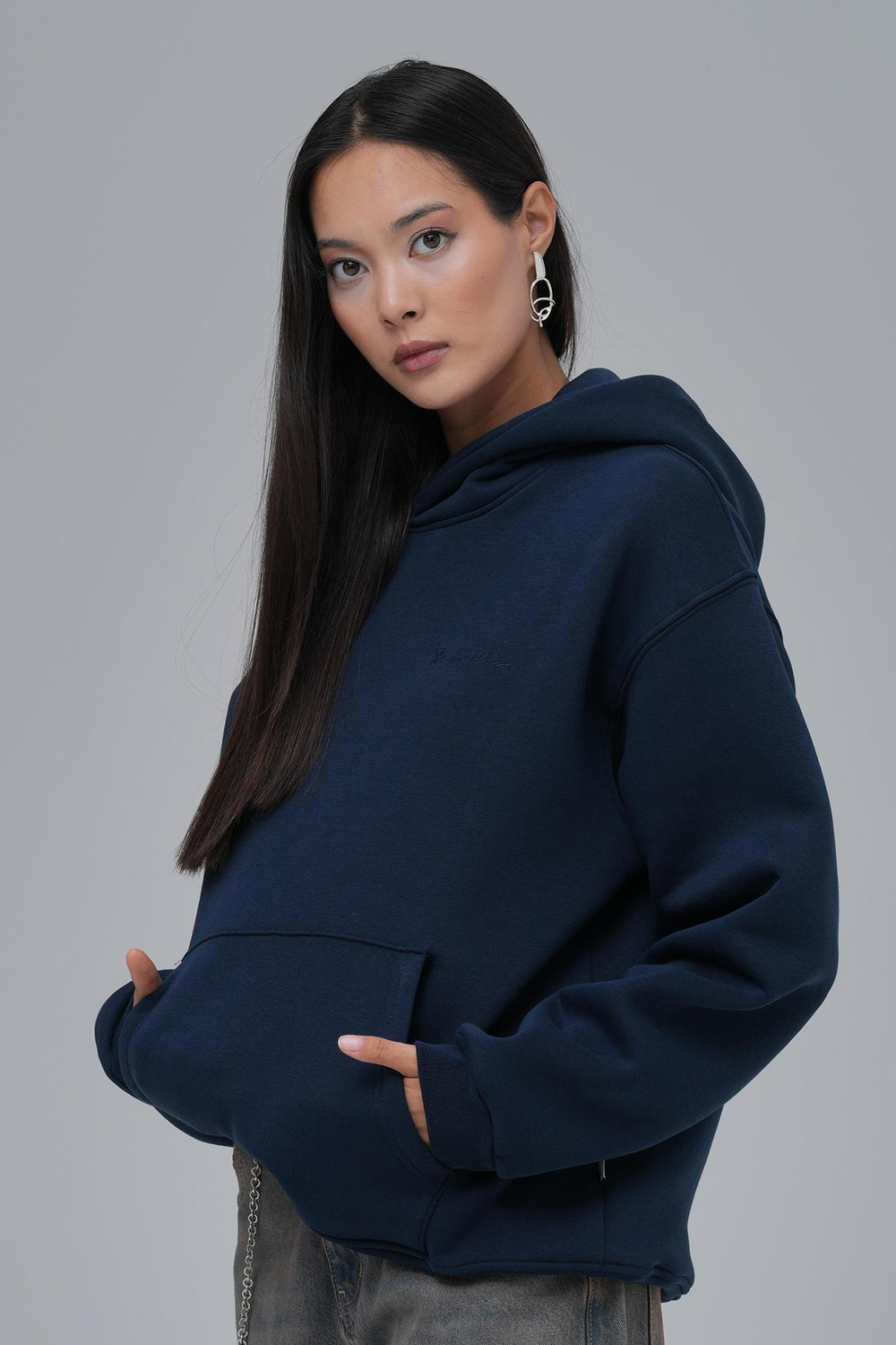 SAW Club Oversized Sweatshirt Indigo