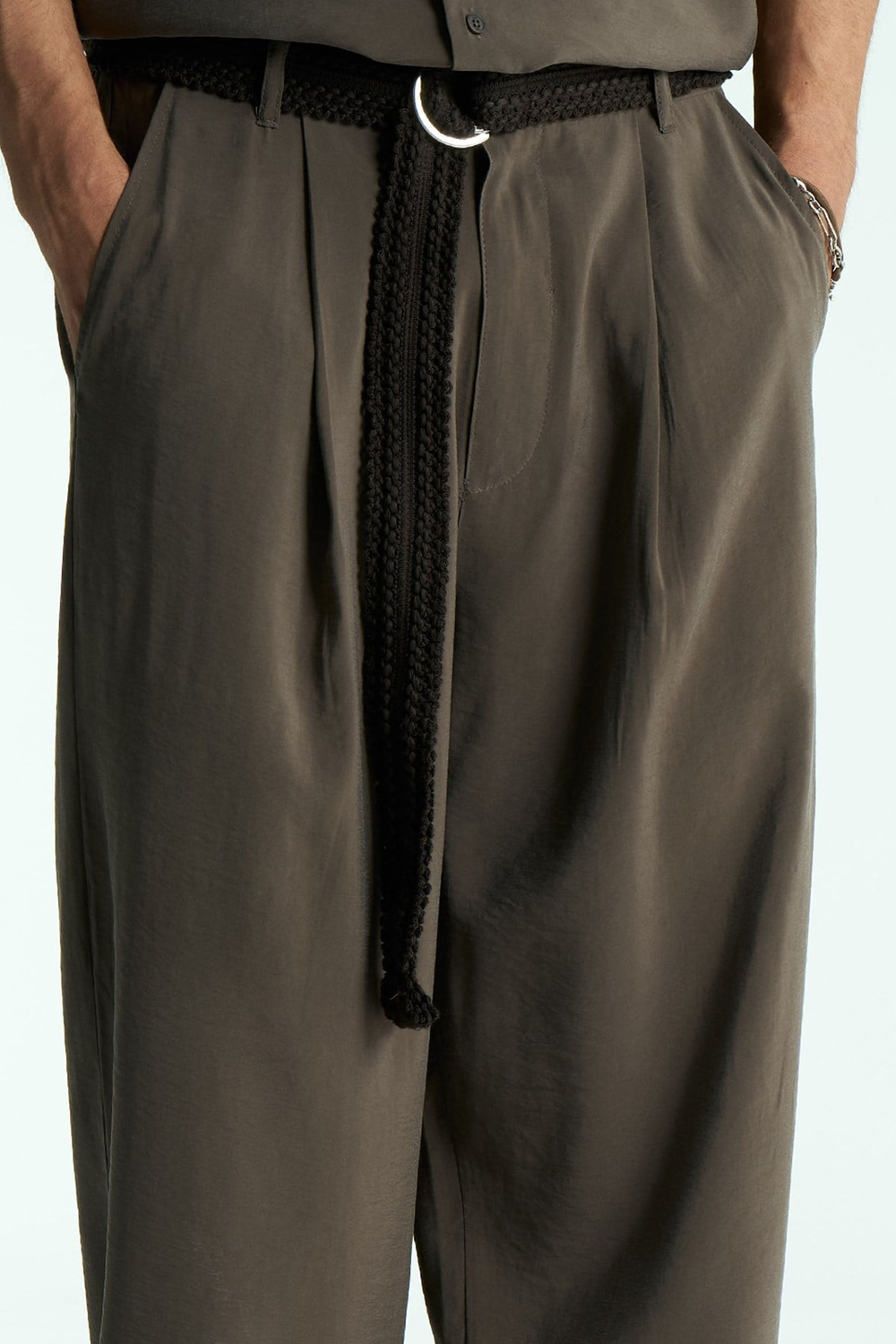 Serein Relaxed Fit Erkek Pantolon Açık Kahverengi