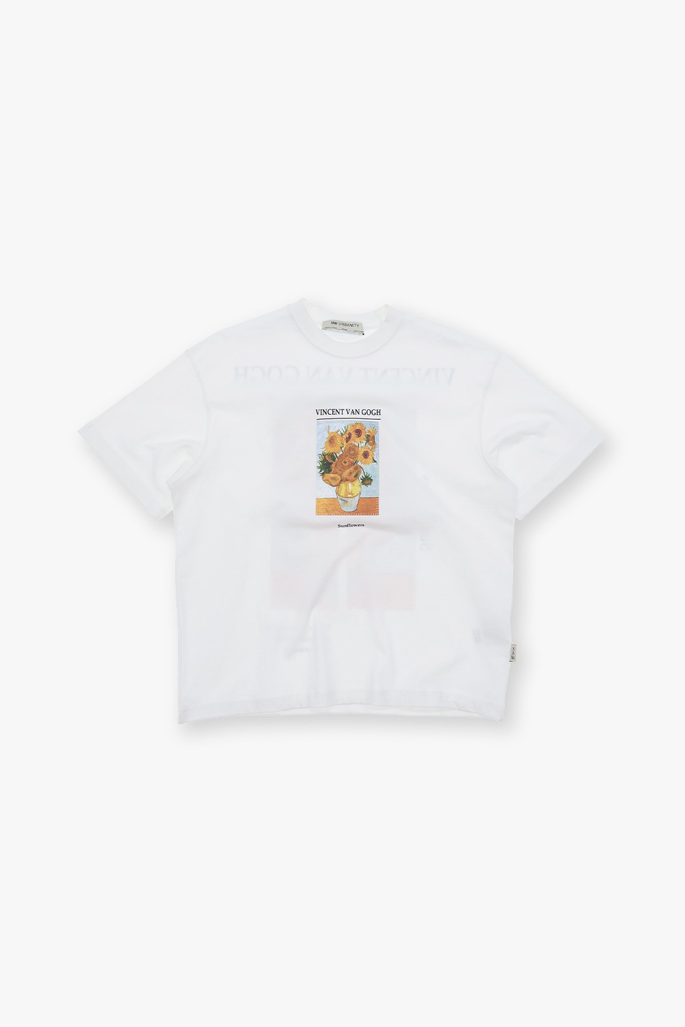 Sunflowers Oversized T-Shirt Ekru - Van Gogh Edition