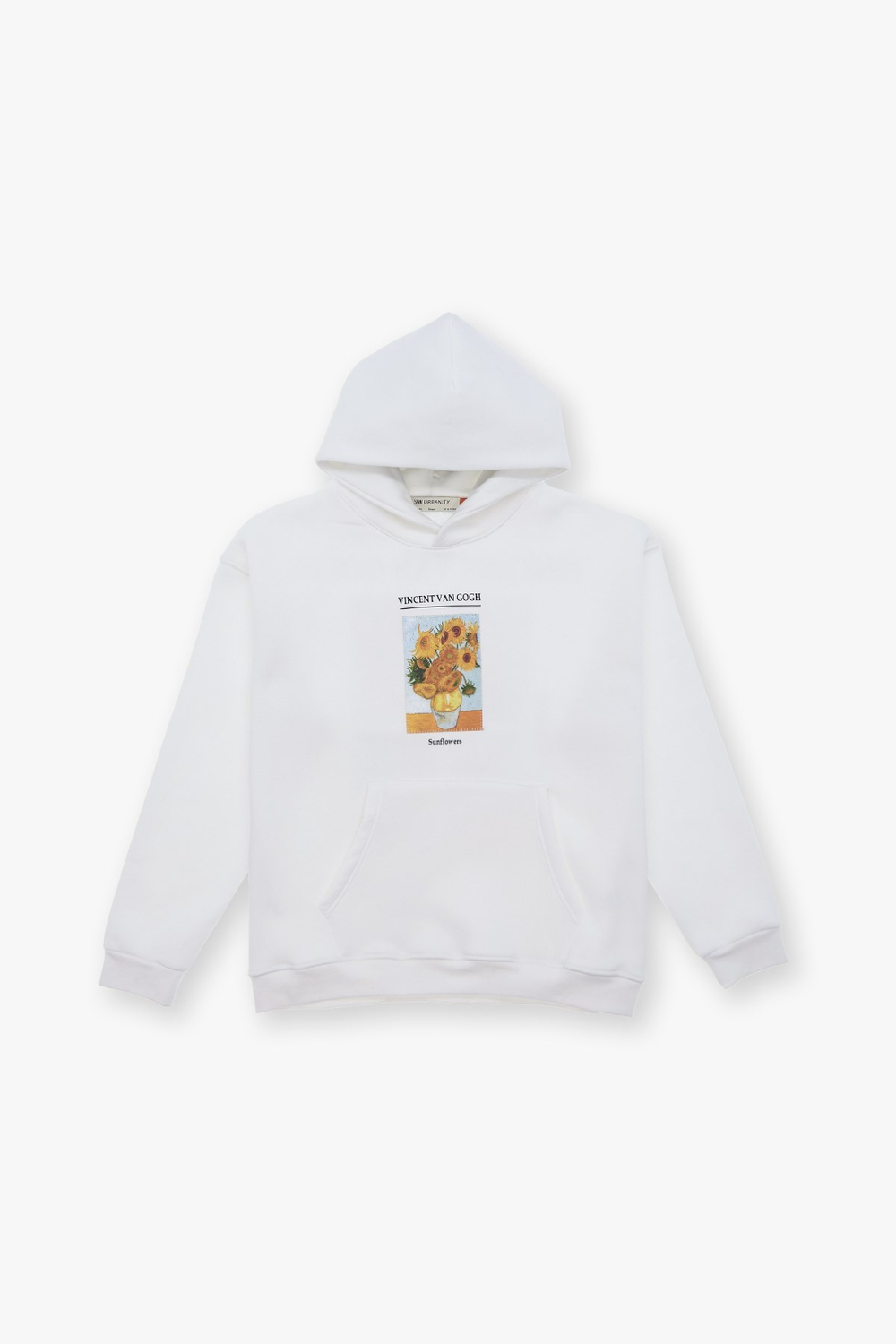 Sunflowers Vincent van Gogh Edition Oversize Sweatshirt Erkek Ekru