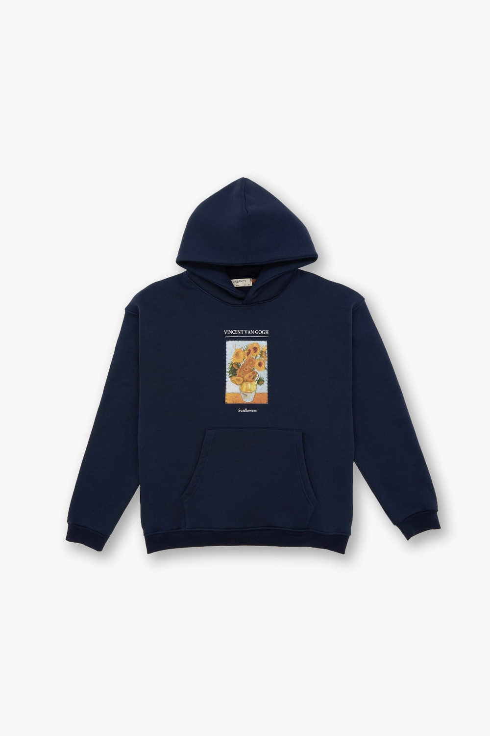 Sunflowers Vincent van Gogh Edition Oversize Sweatshirt Erkek İndigo