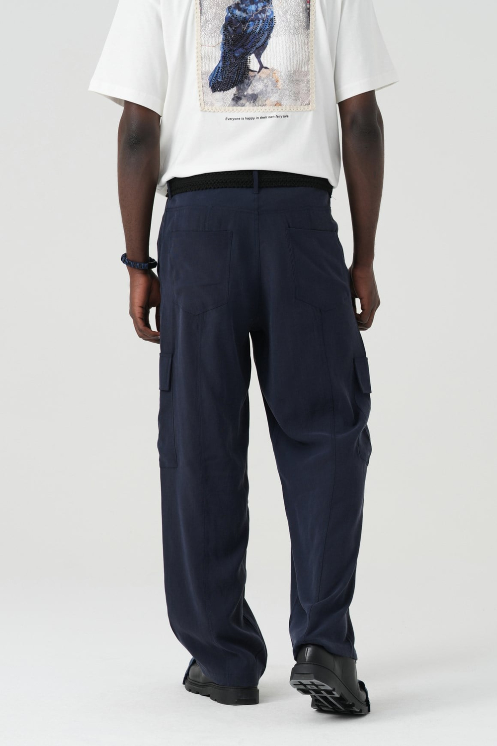 Surreal Cargo Oversize Erkek Pantolon İndigo