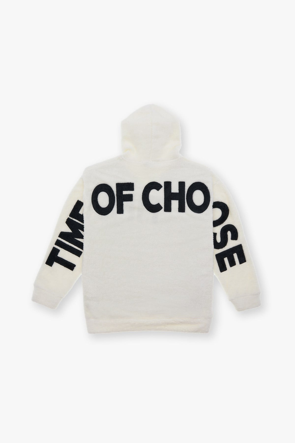 Time Of Choose Oversize Welsoft Sweatshirt Erkek Ekru