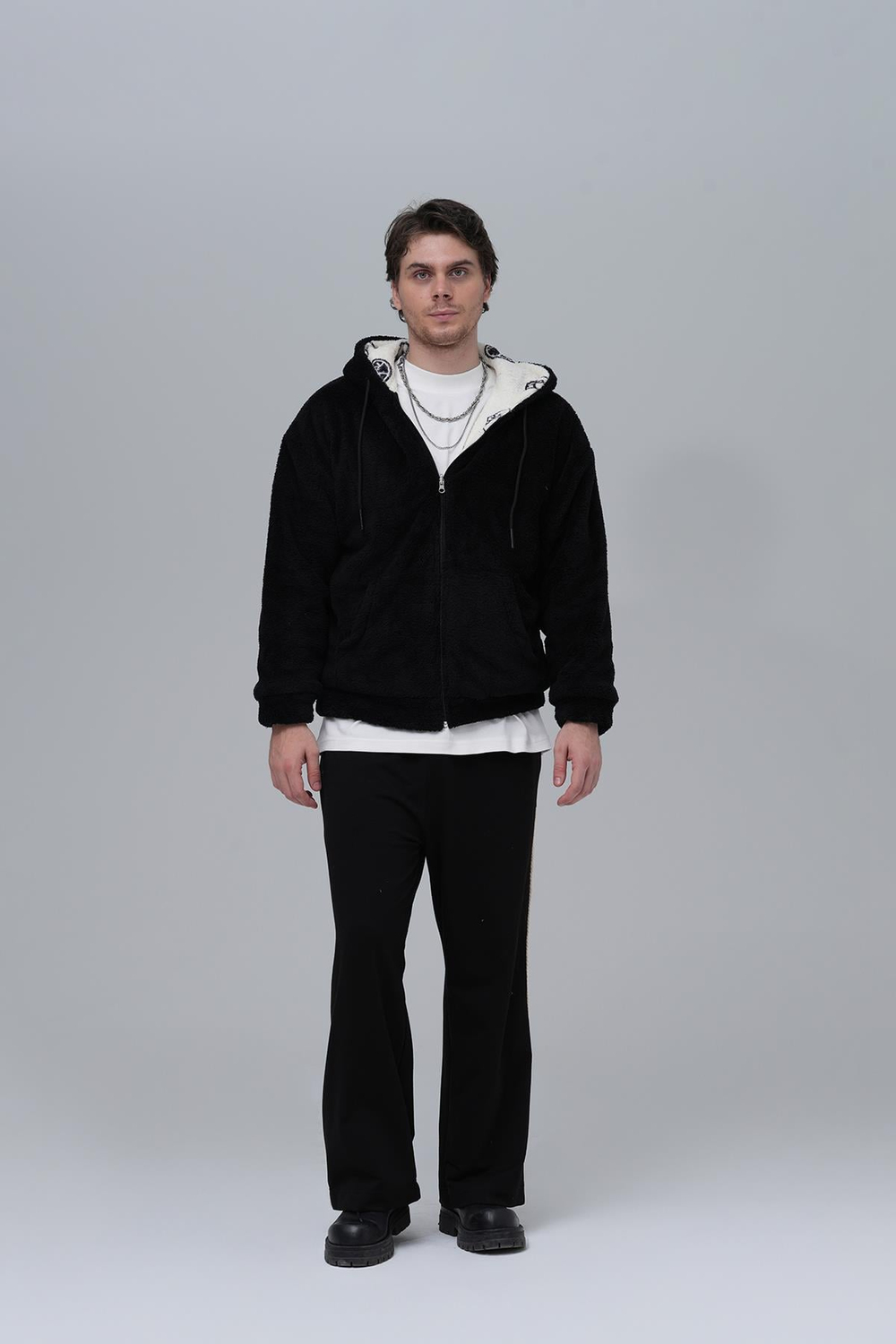 Timeless Legend Oversize Sweatshirt Erkek Siyah