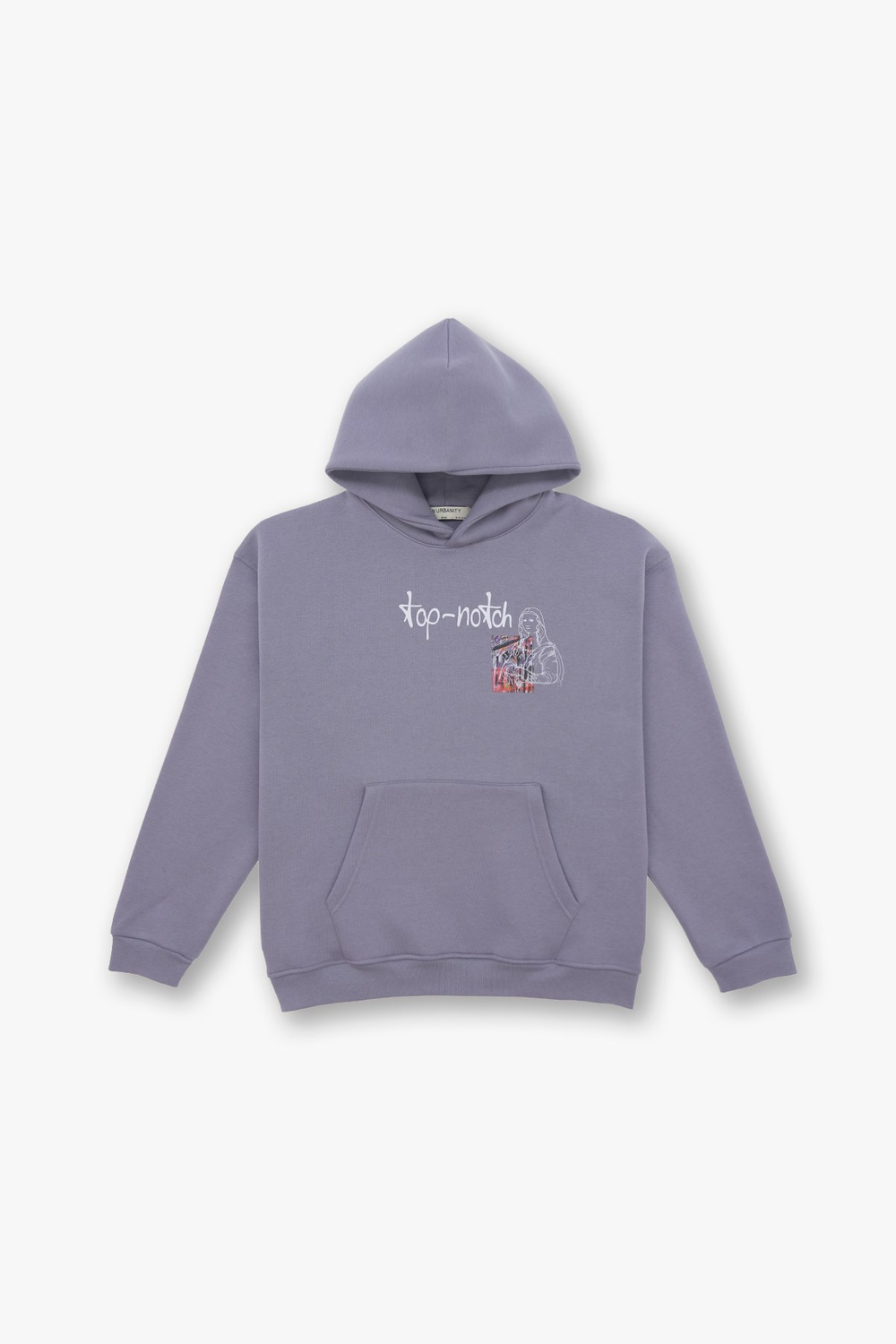 Top-Notch Oversized Sweatshirt Gray